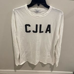 Carly Jean Los Angeles white tee